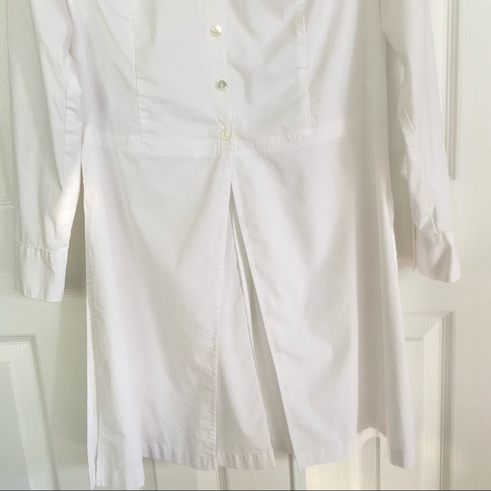 J. Jill stretch cotton button down Tunic - Picture 4 of 9